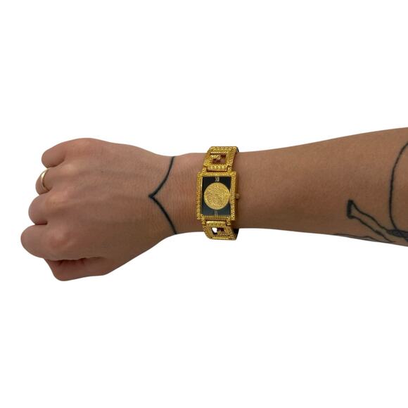 Versace Vintage Medusa Gold-Plated Watch main image 5